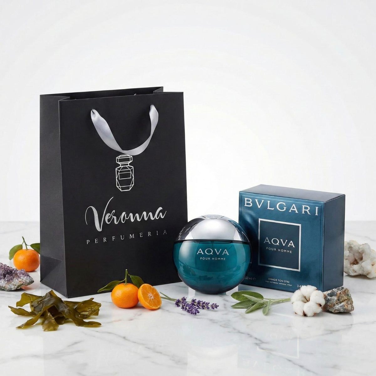 Aqva de Bvlgari pour homme 100ml – Veronna Perfumeria®