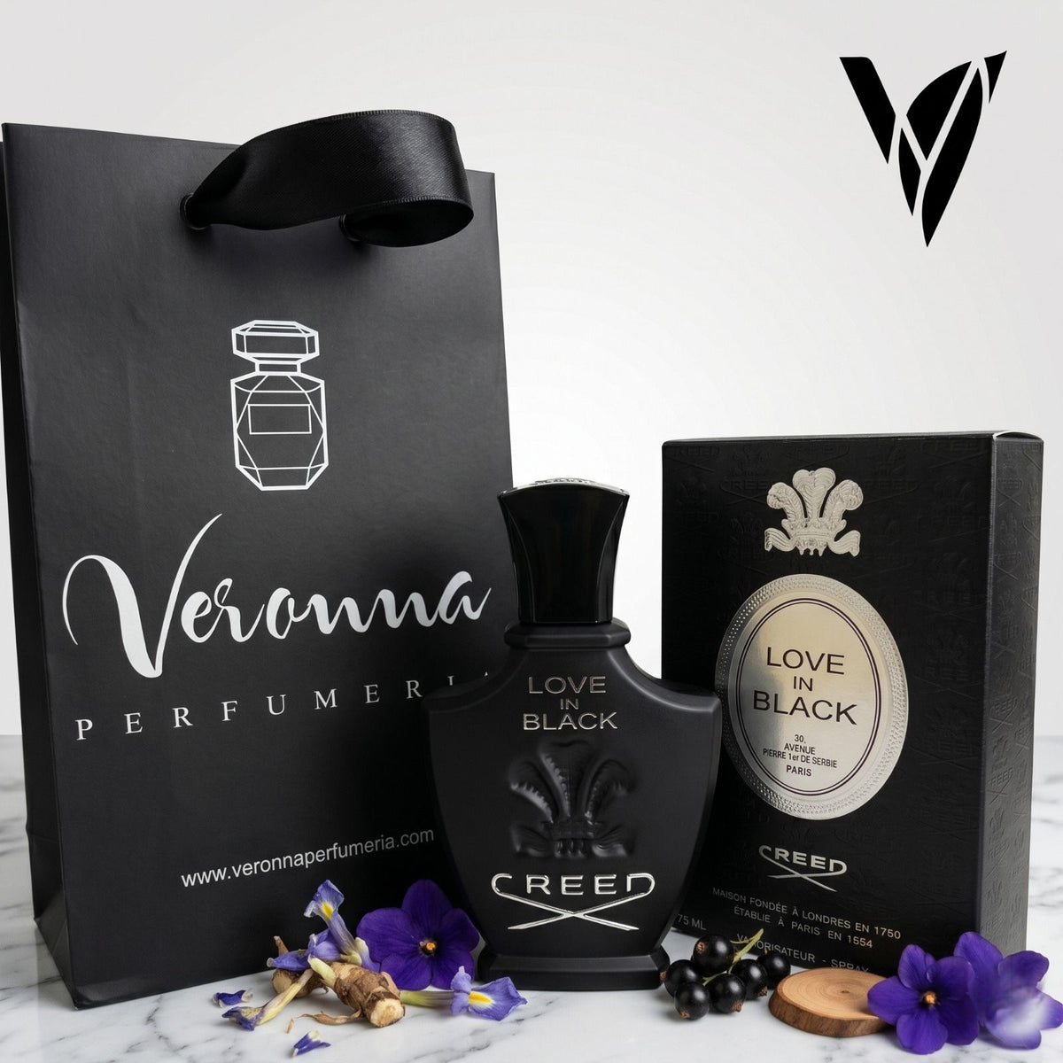 Love in Black Creed 75ml – Veronna Perfumeria®