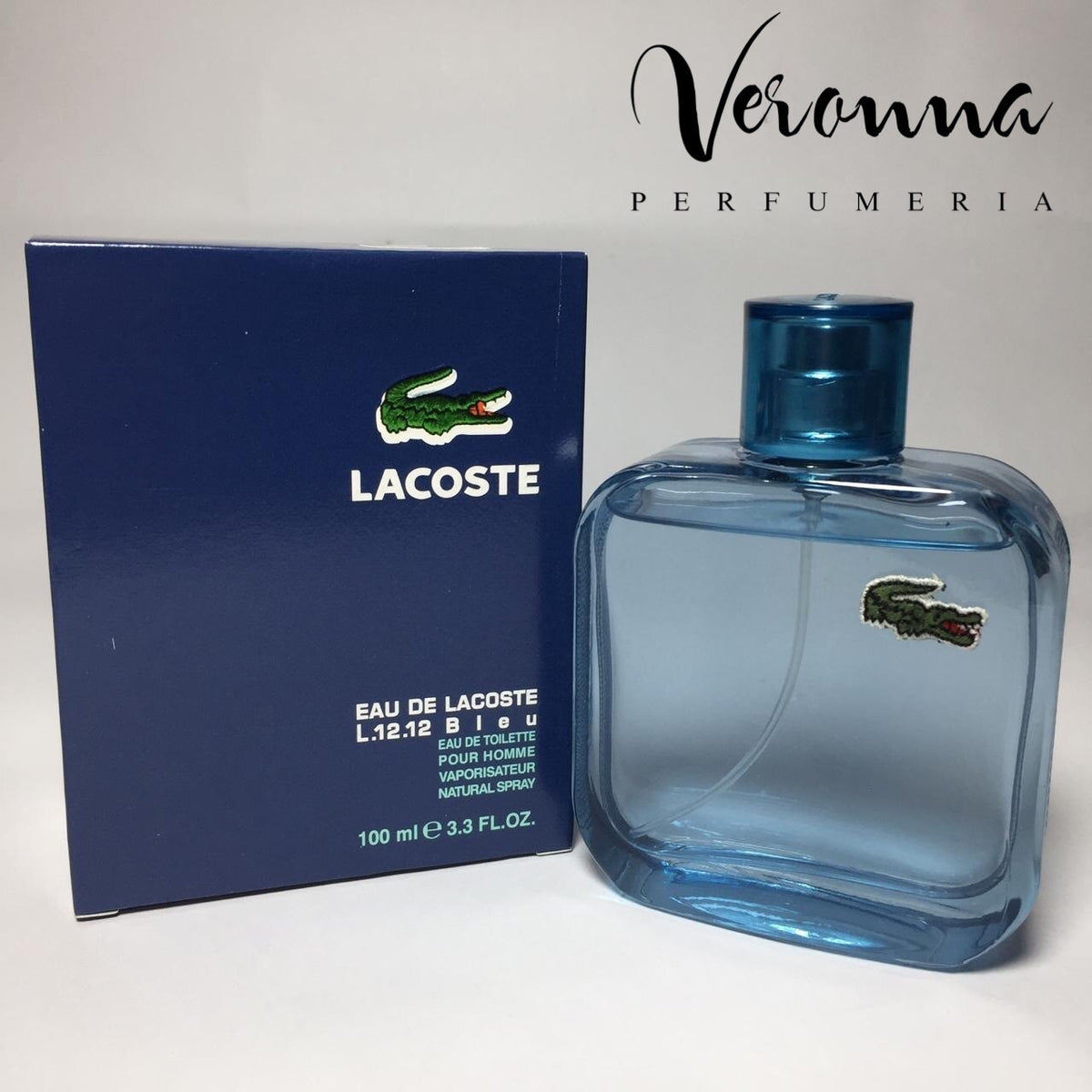 Perfume lacoste azul sale