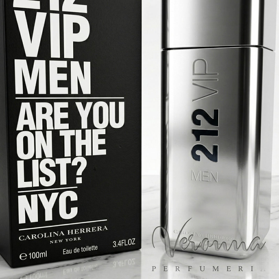 212 Vip Men Carolina Herrera 100ml – Veronna Perfumeria®