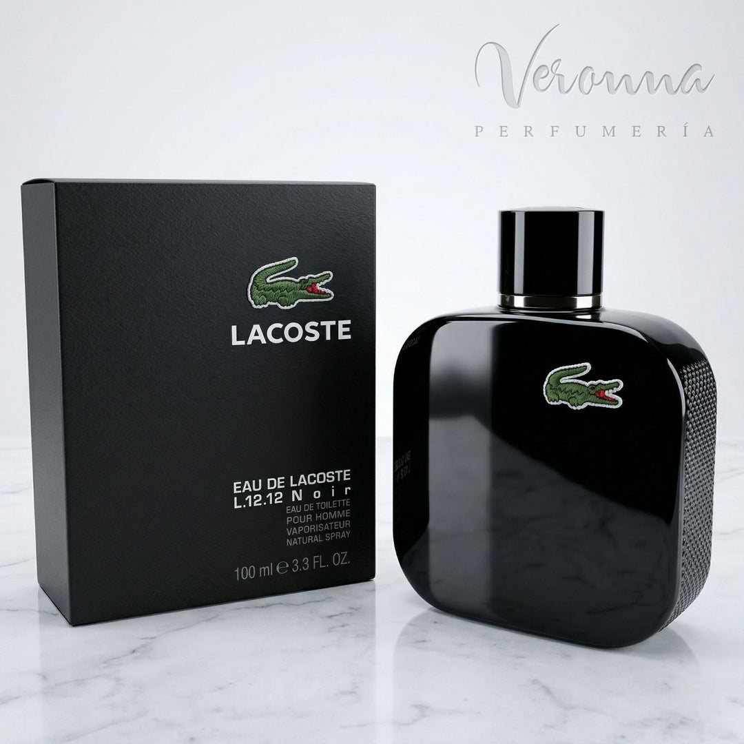 Lacoste L.12.12 Black Noir 100ml – Veronna Perfumeria®