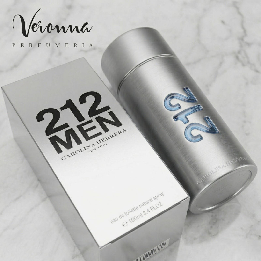 212 Men New York Carolina Herrera 100ml – Veronna Perfumeria®