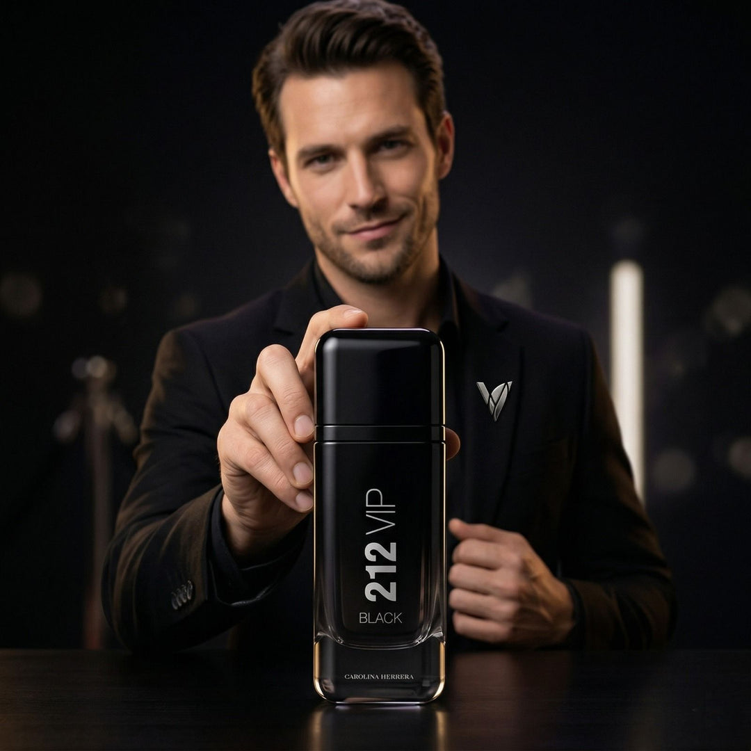 212 VIP Black Carolina Herrera 100ml – Veronna Perfumeria®