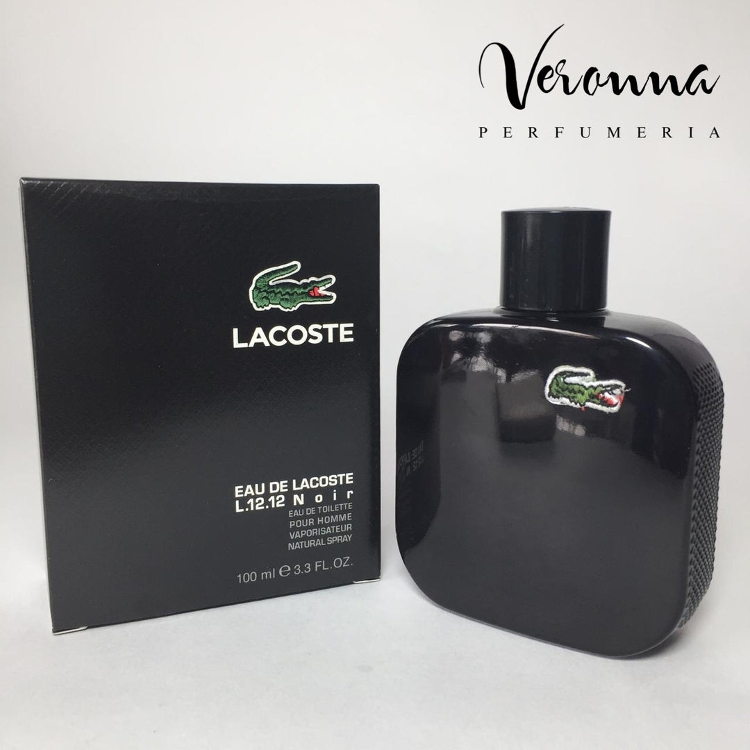 Lacoste L.12.12 Black Noir Veronna Perfumeria