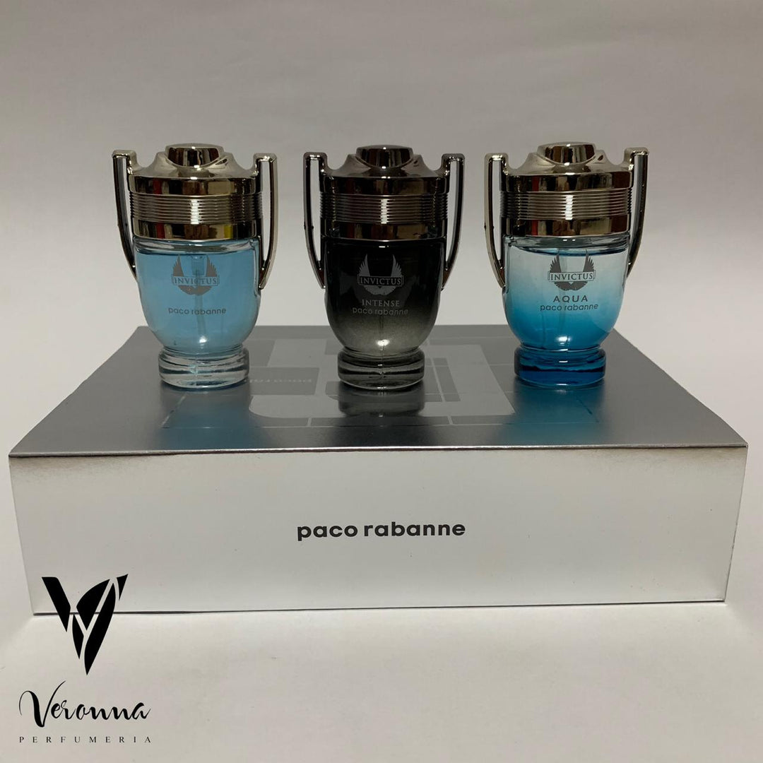 Set De Perfumes Invictus Invictus Paco Rabanne Estuche – Veronna